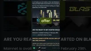 BLAST is LIVE on DEXTools!