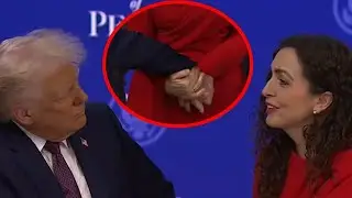 Shtrënguan duart/ Çka folën Osmani e Trump? - Ora 7