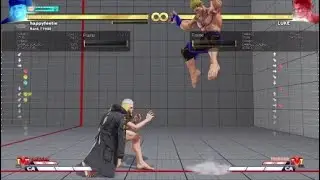 SFV CE Kolin option select against Luke sHP xx H knuckle