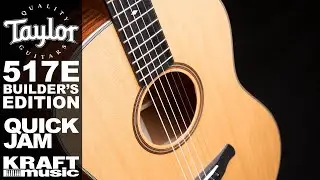 Taylor 517E Builder's Edition - Quick Jam