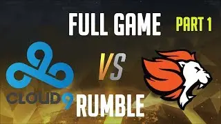 Cloud9 vs Selfless Full Game Part 1 (Finals) - Overwatch Rumble May 2017