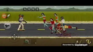 Играю против зомби!