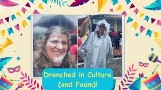 Drenched in Culture (and Foam!)- Empty Nesters on a Workaway visit the biggest Carnaval  in Ecuador