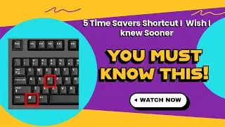These Windows Shortcuts Will Save You 1 Hour Every Day