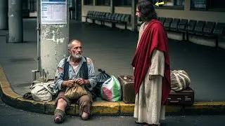 “No tengo piernas, pero cargaré tus maletas.” dijo el anciano al extraño… pero era Jesús disfrazado…