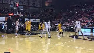 Jahlil Tripp neared a triple-double for Pacific