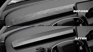 2026 Tesla Model Y Juniper Carbon Fiber Dashboard Cover Install | Easy Interior Upgrade