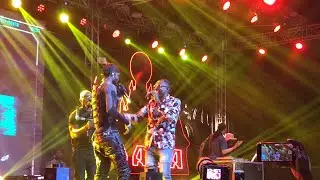 Watch Black Sherif and the Legendary Adane Best on stage performance at the Zaama Disco concert 2023
