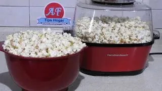 como funciona la maquina para palomitas hamilton beach