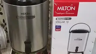 Milton ThermoSteel Stellar  10 Water Jug : Close Look