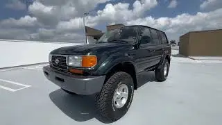 2-Owner 1995 Triple Locker Toyota Land Cruiser 80 series