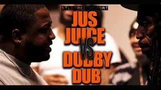 Dubby Dub vs Jus Juice | 1 Round Rap Battle| STL STREET REPORT
