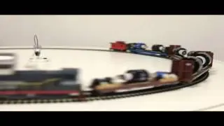 Train Demonstration Using Mercotac Rotary Connector