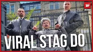 Stag do goes viral for epic Peter Kay Phoenix Nights fancy dress