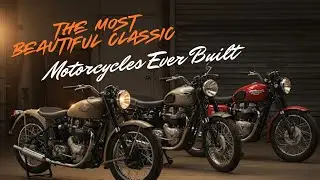 The Most Beautiful Classic Motorcycles Ever Built!. #ClassicMotorcycles#BeautifulBikes