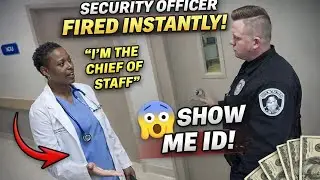 Hospital Officer Demands ID From Black Doctor in Scrubs &ndash; She's His Boss, Fired Immediately |BODYCAM