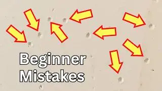 When a Beginner Tries Skim-Coating