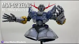 MSN-02 Zeong Gunpla Build & Review | Painting, Panel Lining, Weathering Tips