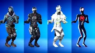 ВСЕ ТАНЦЫ И ЭМОЦИИ СЕРИИ ICON В FORTNITE!