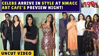 NMACC Arts café EXCLUSIVE preview night | SRK-Gauri, Katrina Kaif, Janhvi Kapoor, Ananya arrive