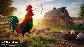 Funny Rooster Wake Up Call 🐓🌞 | Kids Song 2026 | Nursery Rhymes for Toddlers