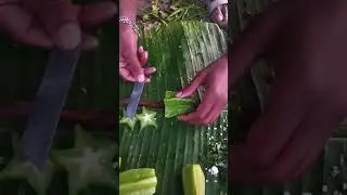 star fruit salad eating
