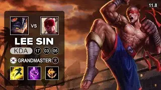 Lee Sin Top vs Rumble  - KR Grandmaster Patch 11.8