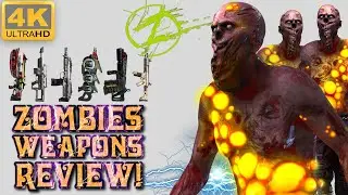 EXCLUSIVE | Zombie Weapons Review, New weapons! | Modern Combat 5 Zombie Mode
