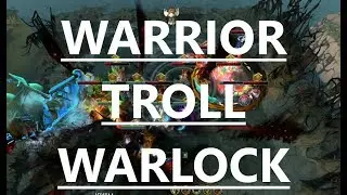 Dota Auto Chess Comeback Warrior/Troll/Warlock build