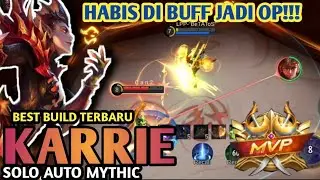 KARRIE!!! MARKSMAN META SEASON SEKARANG!!! GASKEN SOLO RANK AUTO MYTHIC!!! MOBILE LEGENDS BANG BANG