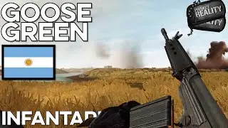 PROJECT REALITY 1.5 -- Goose Green -- Infantaria argentina