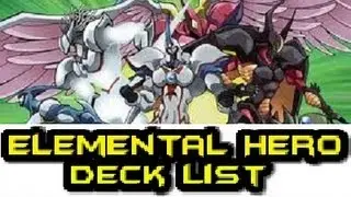 UtopiaStarProductions: Elemental Hero Deck List