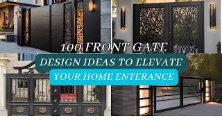 100 Front Gate Design Ideas for 2026 | Modern, Luxury & Trending Styles #2026 #luxury