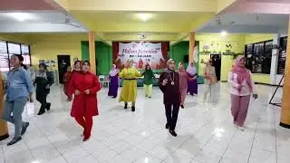 Body To Body Line Dance by Sanggar Ceria  - Vlog | Itta KD Channel