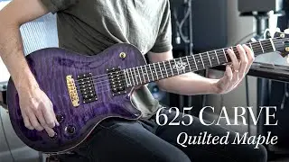 Custom 625 Carve Quilted Maple Singlecut - Bare Knuckle Holy Diver - Demo By Spencer Broschard