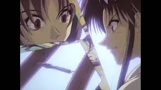 Kaoru and Misao break Kamatari&rsquo;s scythe