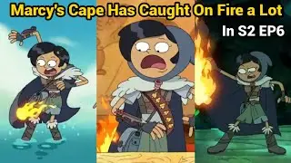 Marcy's Cape Has Caught On Fire a Lot | Amphibia (S2 EP6) Clip [HD]