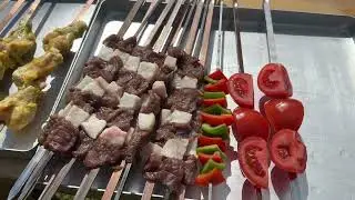 Grillen an einem sonnigen Tag #grill9000 @SmokinandGrillinwithAB @lovefoodies4644 ​⁠