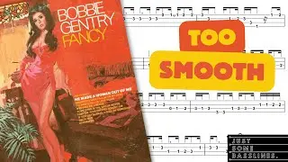 This bassline is TOO SMOOTH! // Bobbie Gentry - He Made A Woman Out Of Me BASS COVER + TABS