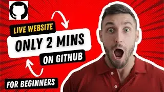 How to upload website on github for free in just 2 mins | Host website on github for free