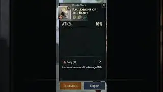 Godforge Gear - Body gear set!