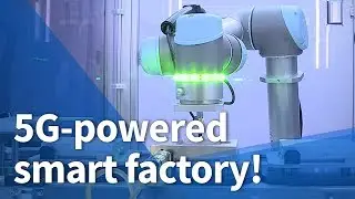 5G-powered smart factory!