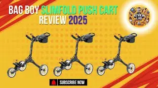 Bag Boy Slimfold Push Cart Review: Bag Boy Slimfold: Easy Folding for Easy Golf.