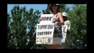 Fathers For Justice CONFRONTS JUDGES, and ATTORNEYS at their offices judge thomas cecil