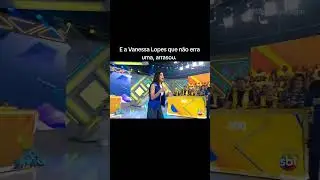 Vanessa Lopes arrasando no domingo legal.