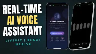 How to Build Real-Time AI Voice Assistant | React Native Expo + LiveKit + Python Backend Tutorial