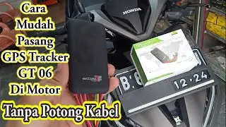Cara Pasang GPS Tracker Di Motor | gps tracker cirebon | gps tracker tangerang