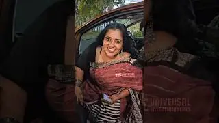 Actress Manju Pathrose arrives at the awards night #manjupathrose #malayalamcinima