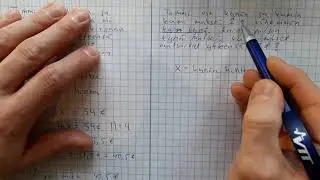 Sanallisen yhtälön ratkaiseminen