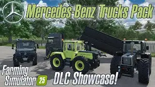 Mercedes-Benz Trucks Pack | Farming Simulator 25 - DLC Showcase!